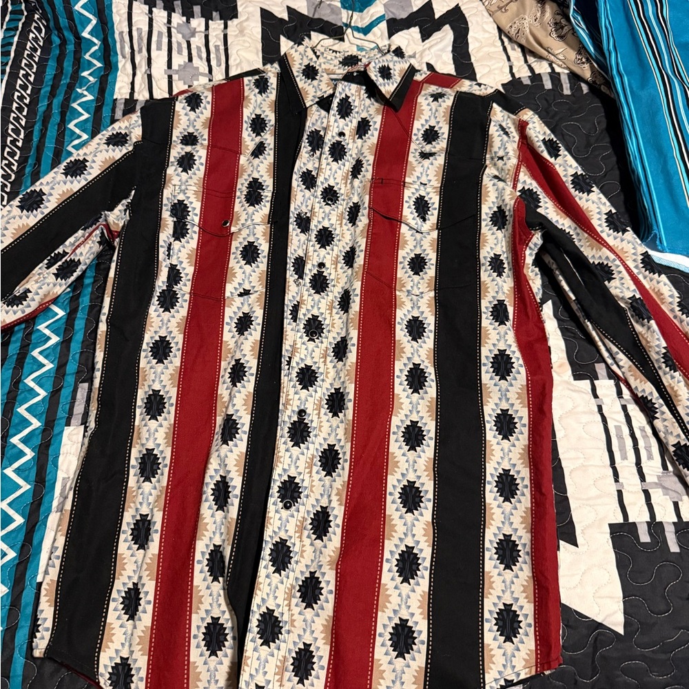 Wrangler Multicolor Western Shirt